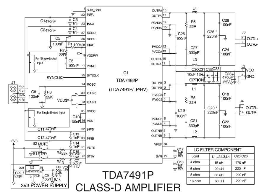 Schaltplan - STMicroelectronics STEVAL-CCA042V1 Demonstrationsboard
